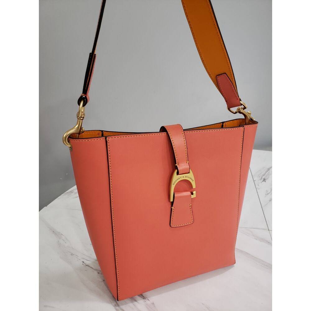 RARE PINK Dooney & Bourke Emerson Brynn Bag Tote Purse